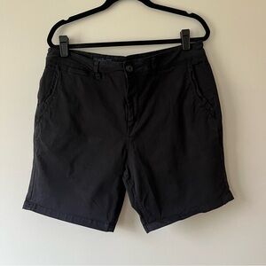 Men's ROARK Flat Front Shorts 36 Black